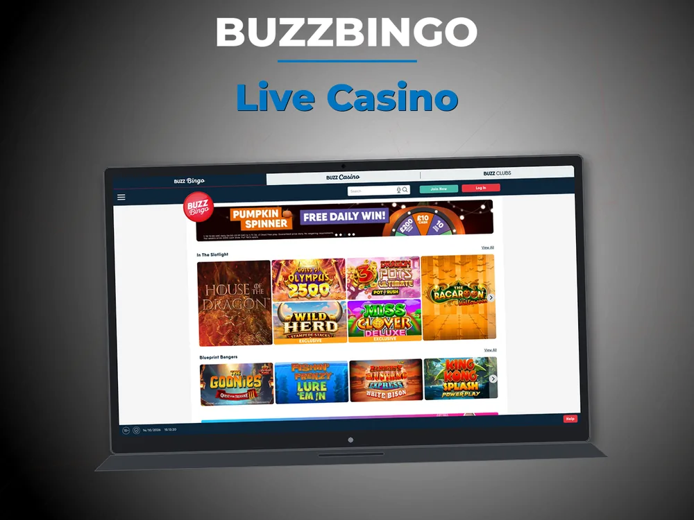 Buzzbingo - Live Casino