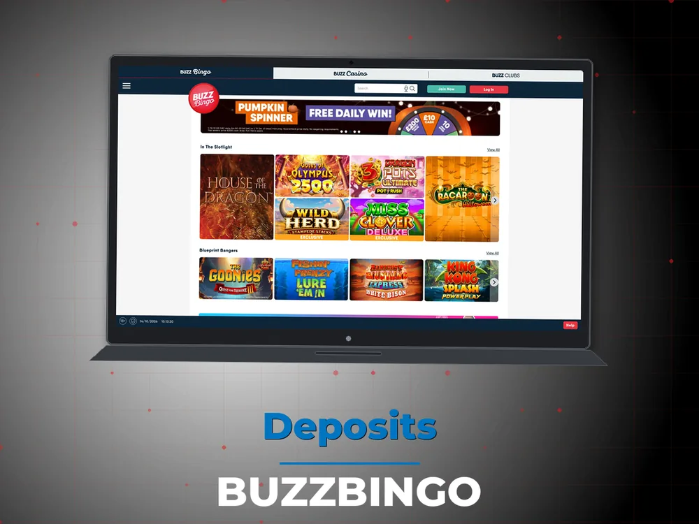 Buzzbingo - Deposits