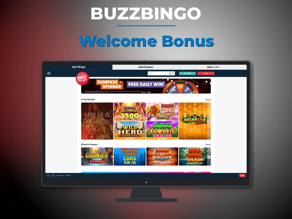 Buzzbingo - Welcome Bonus