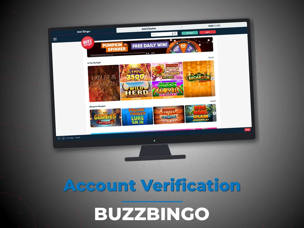 Buzzbingo - Account Verification