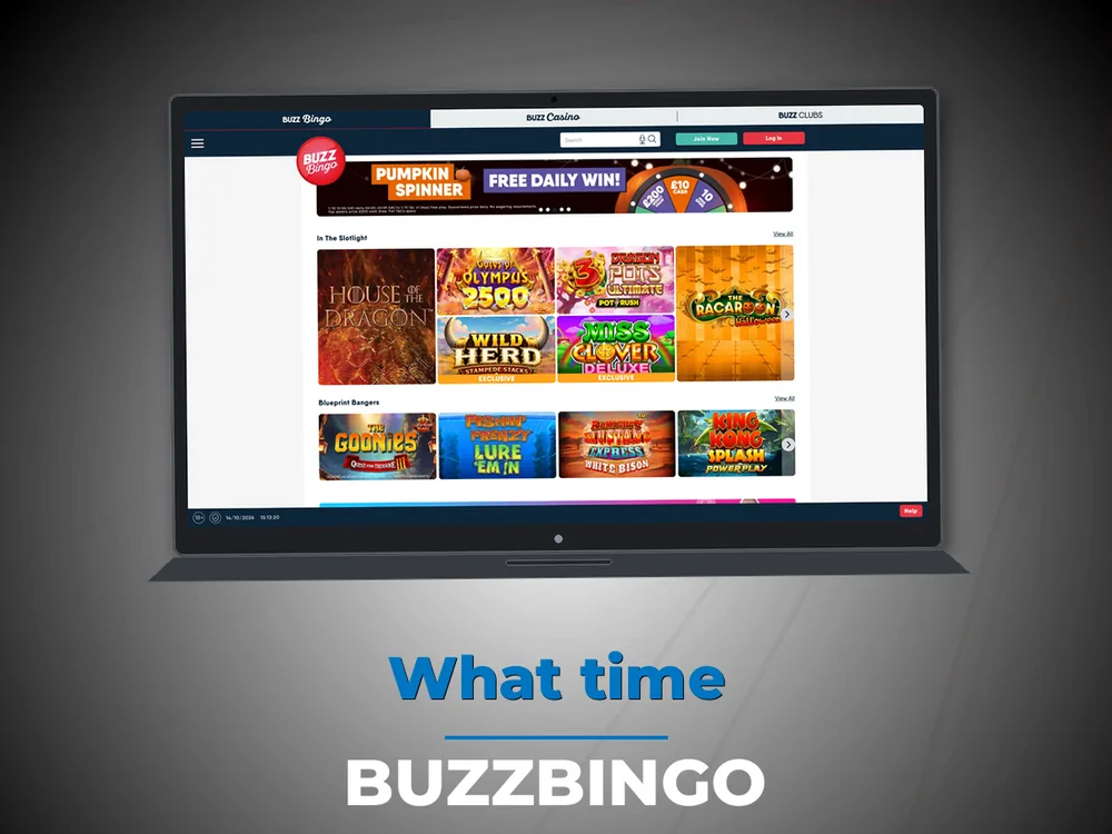 Buzzbingo - What time