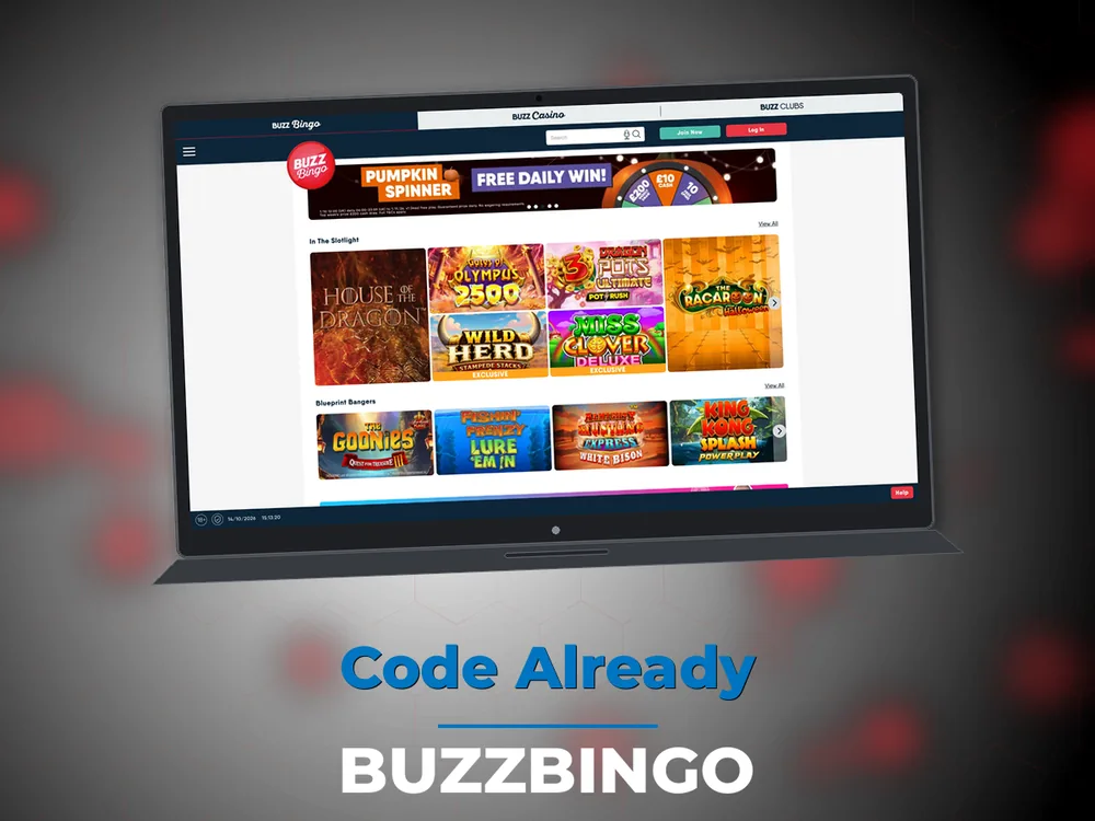 Buzzbingo - Code Already